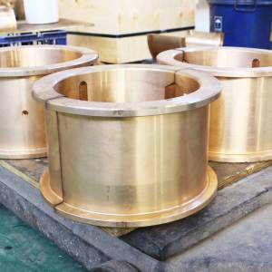 เครื่อง CNC ความแม่นยำสูงสำหรับความต้านทานการสึกหรออุปกรณ์ข้อต่อแขนบูชเหล็ก C85500 - Product Image 2