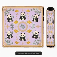 Tapis de jeu de mahjong et de poker DDP Shipping Sleek 31,5 pouces en caoutchouc naturel imperméable pour salle de jeux