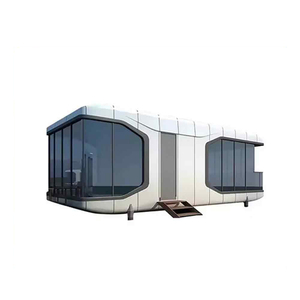 Capsula Abitativa Integrata per Bagno, <span class=keywords><strong>Hotel</strong></span> Prefabbricato Completamente Attrezzato, Glamping Pod House - Product Image 3