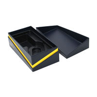 Boîte cadeau magnétique écologique rigide pour téléphone, emballage de téléphone portable haut de gamme, gaufrage, pelliculage mat, logo personnalisé, approvisionnement en gros