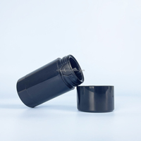 Récipient en plastique cylindrique personnalisé de 60ml bouteille ABS étanche à l'air recyclable emballage de bâton et de lotion déodorant à torsion