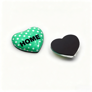 Transparent Dome Decorative Refrigerator Custom Logo for Business Promotional Glass <b>Fridge</b> Magnet - Product Image 3
