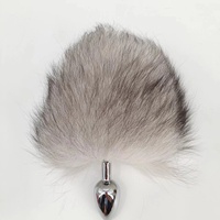 Anal Plug Sex Toy Set avec Queue de Renard Remplaçable en Métal Butt Plugs Ensemble Produit de Qualité Premium