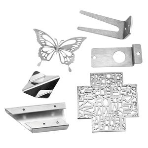 Bakır, alüminyum, paslanmaz çelik plakalar boru için lazer kesim, işaretleme, delme, yuvarlak ve kare işleme hizmetleri - Product Image 2