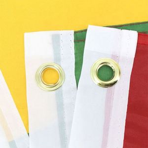 ธงชาติโบลิเวีย ขนาด 3x5 ฟุต ผลิตจากโพลีเอสเตอร์ ลายสามสี ตะเข็บคู่ พร้อมห่วงทองเหลือง - Product Image 6