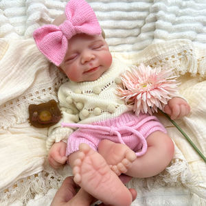 Muñeca Reborn Realista de Silicona de 16 Pulgadas, Niña, Tacto Real de Piel, Venas 3D Pintadas a Mano, Regalo Perfecto para Coleccionistas - Product Image 5