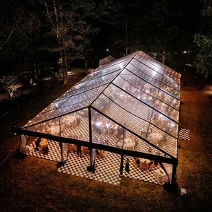 Carpa plegable para fiestas, carpa para bodas en jardín para 150 invitados, carpas para eventos duraderas, resistentes a la oxidación, para 20x20, 250 personas, tamaño grande - Product Image 1