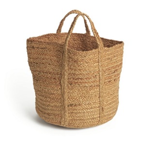 Natural Jute <b>Plant</b> <b>Basket</b> Flower Pot Holder Modern Style Woven <b>Basket</b> <b>for</b> Home Decoration Wholesale Price From BD Supplier - Product Image 4
