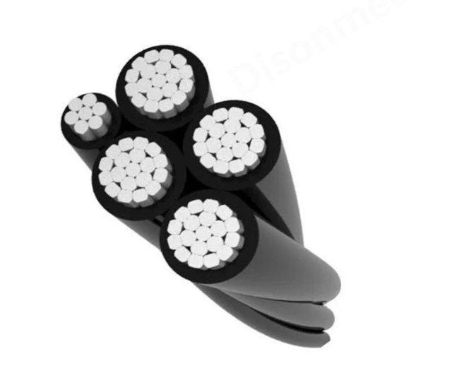 Abc Cable Aluminum Conductor XLPE Insulated Multicore 0.6/1KV IEC 60502 for Power Cable