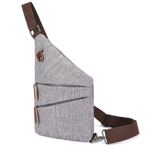 Fábrica direta Custom Unisex Elegante Repelente de Água Mulheres Homens <span class=keywords><strong>Slim</strong></span> <span class=keywords><strong>Anti</strong></span> Roubo Único Ombro Cruz Corpo Sling <span class=keywords><strong>Bag</strong></span> - Product Image 1