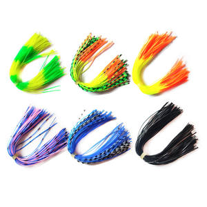 ALPHA Vente en gros Jupes de gabarit en silicone pour basse <span class=keywords><strong>jupe</strong></span> de gabarit de remplacement imprimée pour la pêche dans la rivière, le lac et le ruisseau - Product Image 3