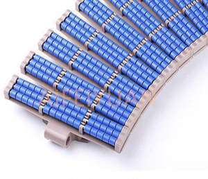 Kunststoffförderband flachboden drehballketten rollketten 882PRR-TAB-K750/K1000/K1200 - Product Image 1