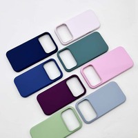 Coque de téléphone pour iPhone 17 Pro, Housse en silicone originale pour iPhone, Accessoires mobiles pour iPhone 16 Pro Max, Coque magnétique