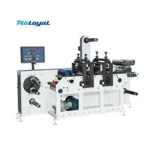 Raloyal Chargement Automatique Etiquette Machine de Découpe Rotative Refendage de Tourelle - Product Image 1