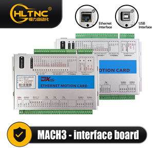 Hltnc Mach 3 USB Ethernet Thẻ điều khiển chuyển động-3 trục, 4 trục, 5 trục, thế hệ thứ 5 bảng giao diện Lan MK3-V Bộ điều khiển CNC - Product Image 2