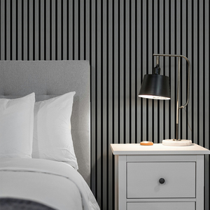Panneaux acoustiques 3D contemporains ignifuges insonorisants pour les chambres d'hôtel - Product Image 2