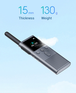 <span class=keywords><strong>Walkie</strong></span> <span class=keywords><strong>Talkie</strong></span> <span class=keywords><strong>Xiaomi</strong></span> 2S con Control por Aplicación, Pantalla LCD, 4W, Distancia de Llamada de 5 km, Largo Alcance - Product Image 2