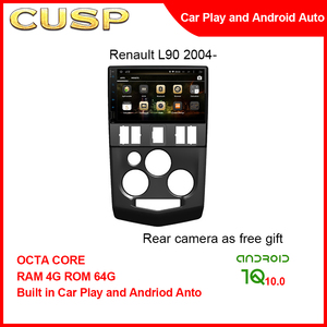 Jeu vidéo Android 10 de fabrication chaude avec Navigation multimédia d'autoradio stéréo de 8 pouces pour <span class=keywords><strong>Renault</strong></span> Logan / Dacia Logan - Product Image 2