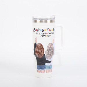 Tazza Termica Personalizzabile da 40oz in Acciaio Inox con Stampa 3D, Grande Capacità, Manico, Tazza Termica Sottovuoto, Borraccia all'Ingrosso - Product Image 4