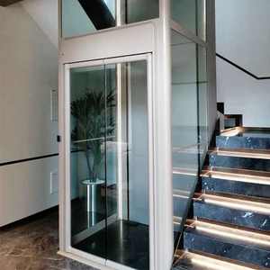 2-4 lantai dalam ruangan luar ruangan elektrik perumahan murah penumpang <span class=keywords><strong>Lift</strong></span> kecil hidrolik dumbiiter rumah <span class=keywords><strong>Lift</strong></span> untuk vila - Product Image 4