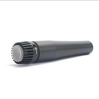 Microphone Professionnel Dynamique Filaire Portable XTUGA SM58LC pour Studio, Gaming, Maison et Karaoké, Compatible SM57/58S
