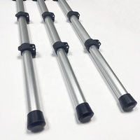 Pied de table personnalisé avec serrure torsadée ou rabattable pour poteau télescopique peut être un tube de pied de bureau pliable