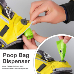<span class=keywords><strong>Harness</strong></span> <span class=keywords><strong>Vest</strong></span> Anjing Multifungsi Anti Tarik dengan Tas Selempang Ransel, Klip Tali, Bantalan Empuk, Anti Tersedak, <span class=keywords><strong>Harness</strong></span> Anjing Heavy Duty - Product Image 4