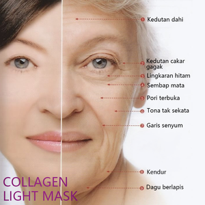 Mascarilla Facial Ligera con Colágeno para Piel Hidratada, Antienvejecimiento, Reafirmante, Reduce Arrugas, Solución para Ojeras, Hinchazón, Poros y Flacidez - Product Image 5