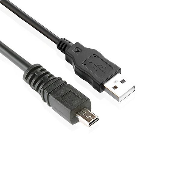 UC-E6 Digital Camera USB Data Cable Mini 8 Pin Data Cable for Nikon/CoolPix/Fuji/Panasonic/Olympus/Sony 1M 1.5M