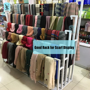 Giá thấp lạnh Thép cuộn vàng khăn bán lẻ Rack hiển thị có thể gập lại May mặc sàn Rack hiển thị cho cửa hàng Boutique - Product Image 3