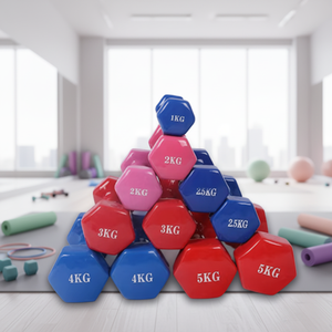 Manubrio Esagonale <span class=keywords><strong>in</strong></span> Ghisa con Logo Personalizzato per Palestra Domestica, Peso Regolabile 0.5-10KG, Impugnatura Comoda e Resistente - Product Image 2