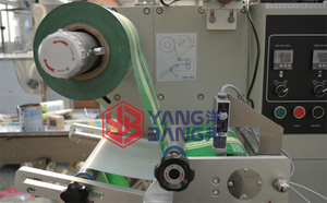 YB-250 Multi-Function Horizontal <strong>Flow</strong> <strong>Pack</strong> Bread Cookie <strong>Biscuit</strong> Candy Popsicle Pillow Packing <strong>Machine</strong> - Product Image 6