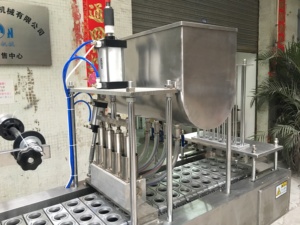 Không khí-popped bỏng ngô thermoforming 220 ml bơ nhựa mật ong <span class=keywords><strong>Dip</strong></span> <span class=keywords><strong>Stick</strong></span> cup sô cô la Máy chiết rót - Product Image 4