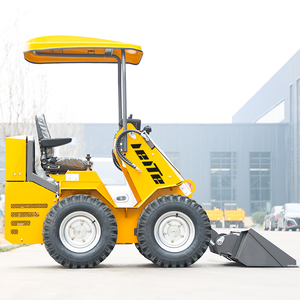 Mini-chargeuse compacte polyvalente EPA 1 tonne avec souffleuse à neige pour le déneigement des routes en hiver - Product Image 1