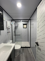 Maison conteneur chinoise extensible 20ft 40ft, design moderne, marque mondiale, logement temporaire pour travailleurs