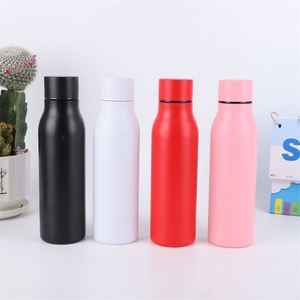 350ml 500ml 650ml Portable Sports Vacuum <b>Bottle</b>, Silicone Handle Fitted 304 Stainless Cup for Daily Driving and Outdoor Travel - Product Image 4