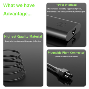 Sạc cho máy tính xách tay 165W USB Loại C <span class=keywords><strong>Power</strong></span> <span class=keywords><strong>Adapter</strong></span> cho độ chính xác 5550 5560 9500 9575 7590 la165pm210 <span class=keywords><strong>28V</strong></span> 5.893a - Product Image 5