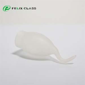 Lampes suspendues en verre borosilicate écologiques personnalisées, faites à la main, givrées, claires, avec filetage G9, éclairage mural intérieur, style industriel - Product Image 2