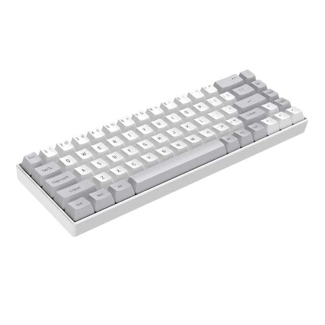 New Customs Gasket Structure Tri-Mode Mechanical Keyboard 68 Keys RGB Hot Swap USB-C Wireless Gaming Keyboard