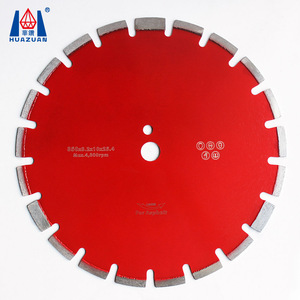 Hoja de sierra segmentada soldada con láser de 14 pulgadas de grado industrial 350mm + agujero de pasador Circular acero diamante corte asfalto-OEM - Product Image 5