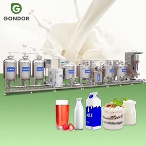 Lo <span class=keywords><strong>Yogurt</strong></span> fa l'attrezzatura per il processo del latte di cocco Mini impianto lattiero-caseario greco piccola linea di produzione della mungitrice - Product Image 1
