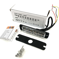 ECE R65 R10 Zugelassene Einfarbige Gelb Rot Blau Weiß Grün Warnblinkleuchten Oberflächenmontage 6 LED LTD703 UKCA