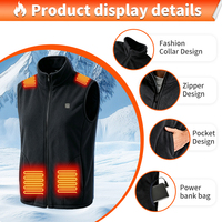 Veste chauffante électrique pour sports de plein air, ski, chasse, automne-hiver, veste chauffante douce et sûre