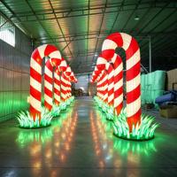 Lanternes de festival colorées pour l'extérieur, pour le Nouvel An et Noël, avec lumières LED, décorations faites à la main, imperméables, pour les parcs