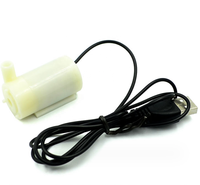 Mini pompe à eau submersible horizontale DC 3V, pompe à eau de fontaine DC3W, mini pompe verticale/horizontale disponible en 4.5V, 5V, 6V