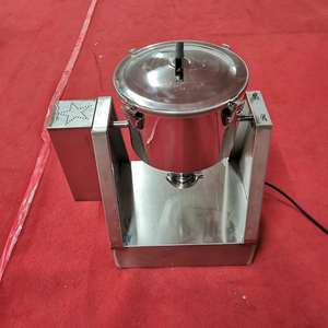 10kg Kleiner Labor-Zucker- und Gewürzmischer, Trockenpulver-Edelstahl-Trommelmischer, 20l Lebensmittel-Mischgerät, Pulvermischmaschine - Product Image 5