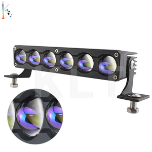 Système de <span class=keywords><strong>conduite</strong></span> <span class=keywords><strong>KLT</strong></span>, phares LED à double couleur jaune et blanc, phares de moto pour accessoires de voiture - Product Image 5