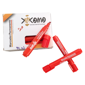 Marqueurs permanents épais pour tableau blanc, métal, céramique, bois, voiture, plastique, verre - Pointe plate, encre colorée - Product Image 1