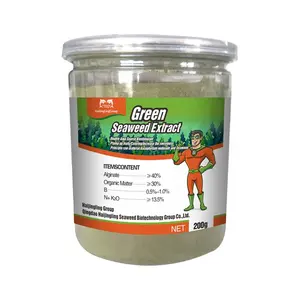 Quick release Green seaweed extract fertilizer for hydroponic and foliar spray