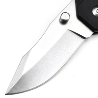 Mini couteau pliant de poche, lame en acier inoxydable 5Cr18MoC, manche en fibre de verre nylon, portable, camping, EDC, extérieur, OEM